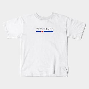 Reykjanes Iceland Kids T-Shirt